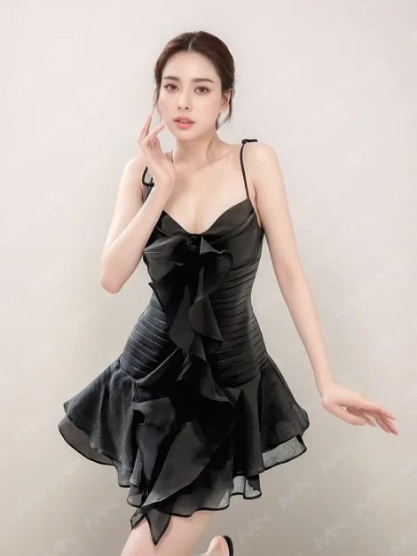 Váy đen dự tiệc MN289